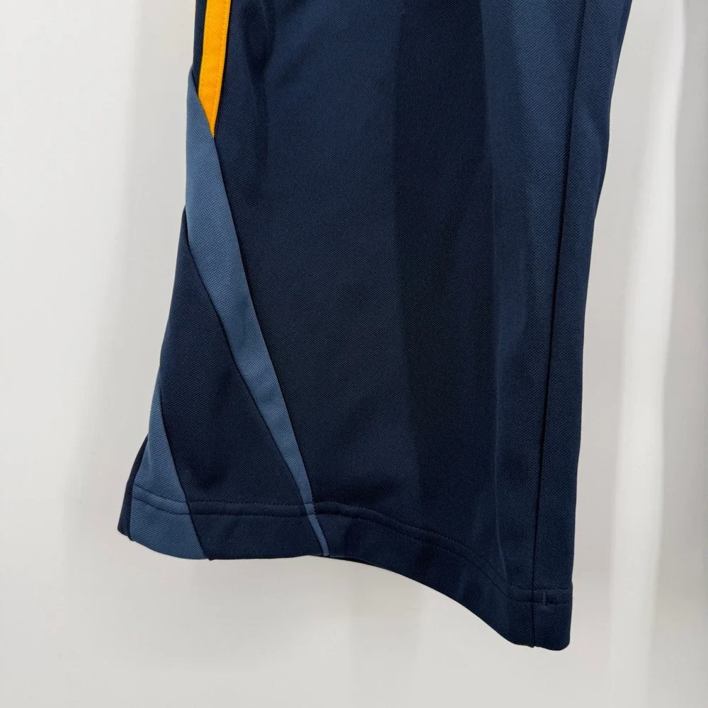 Adidas Track Pants Mens XL LA Galaxy Soccer Navy Blue Yellow Athletic Joggers